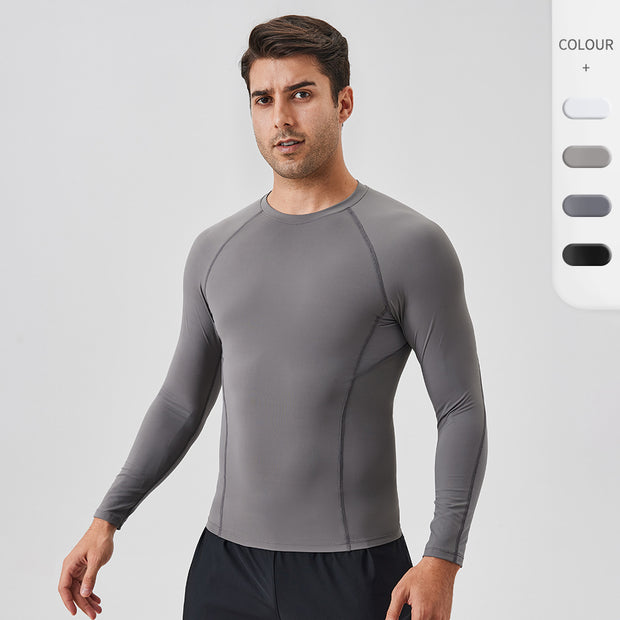 Sports Fitness Outdoor Training Tight Compression Long Sleeve Top