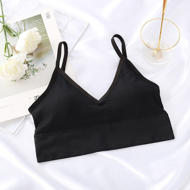 Seamless Underwear Female Crop Tops
