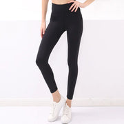 High-Waist Quick-Drying Yoga Pants for Slimming Legs